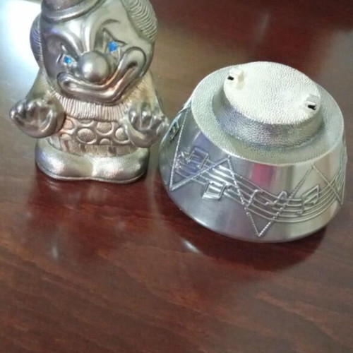 Musical piggy bank Silver like new