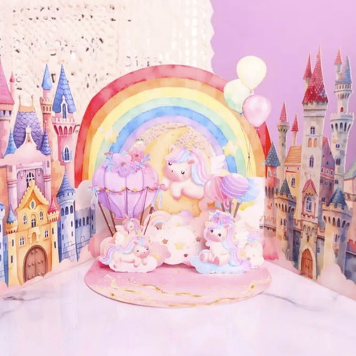 3D Greeting Card New for Baptism and Children's Party