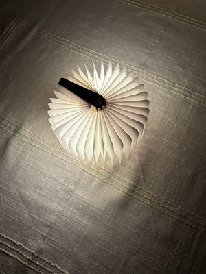 Book lamp καινούργιο με μαγνητικό διακόπτη επαγωγής, νυχτερινό φως 5 χρωμάτων, type C