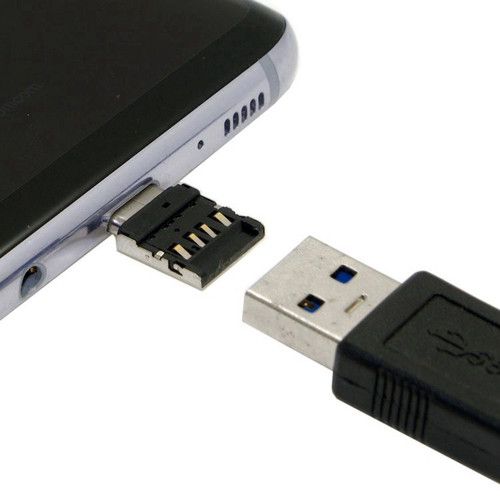 Micro Usb to Usb adapter used