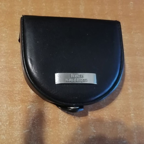 Laura Biagiotti vintage leather coin purse and cardholder set like new, black