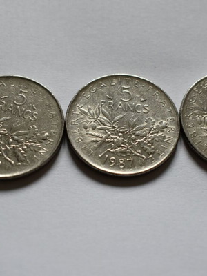 ΓΑΛΛΙΚΑ ΝΟΜΙΣΜΑΤΑ FRANCE 5 FRANCS