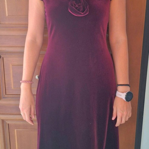 Raxevsky women's dress like new, burgundy, size L