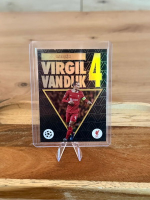 2024-25 Topps Merlin UCC 30th Anniversary Virgil Van Dijk Liverpool FC card new