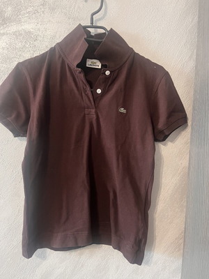 Lacoste T-shirt like new, brown, size XS