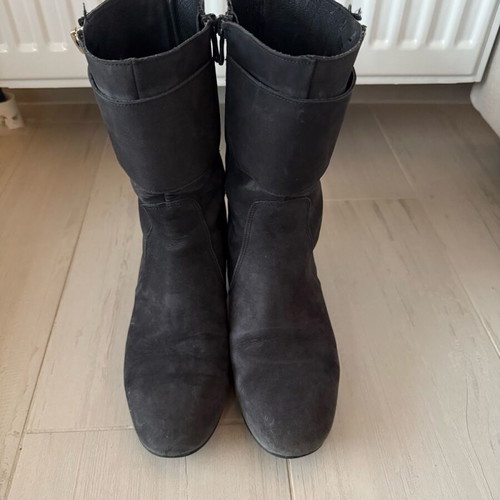 Glamazons boots used, leather, black, size 39