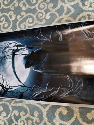 Car door pillar stickers new, 2 pieces 50x24 cm