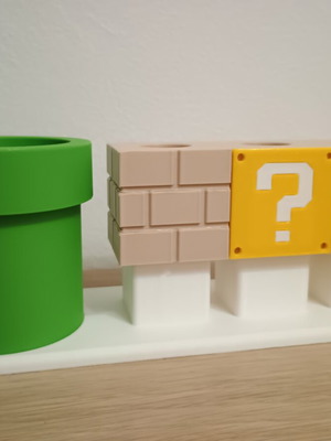 Super Mario Toothpaste Stand made to order