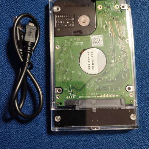Western Digital 2.5'' External Hard Drive 1TB used