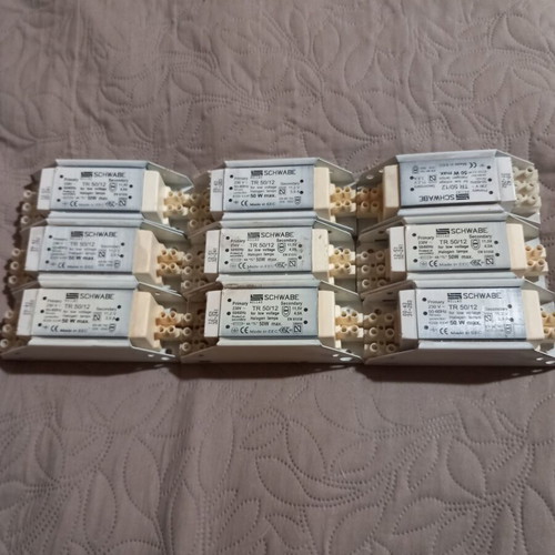 Ballast Schwabe TR 50/12 used, pack of 9