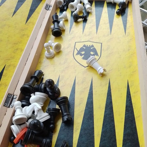 Chess and Backgammon AEK like new