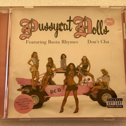 Pussycat Dolls Featuring Busta Rhymes Don't Cha 3-trk CD single used