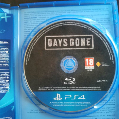 Days Gone game like new