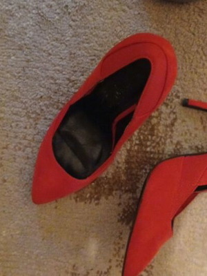 Γόβες κόκκινες 38 Bershka σαν καινούργιες