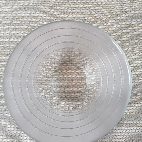 Glass salad bowls set of 2, new