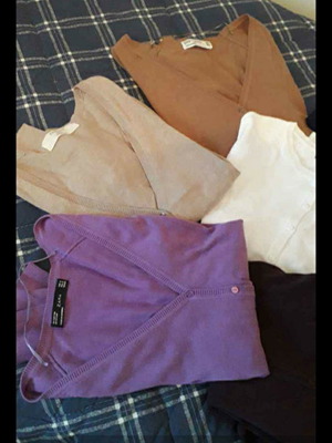 Cardigans used branded, various colors, small medium large