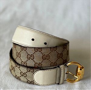 Vintage Gucci Monogram belt kept in excellent condition