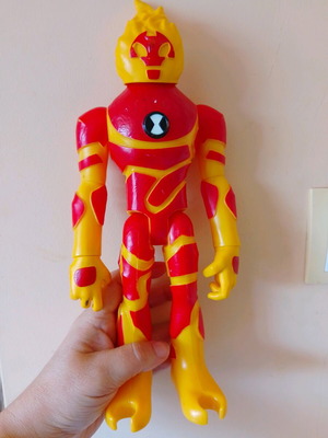 Ben 10 Heatblast фигура употребявана, колекционерска, 20 см