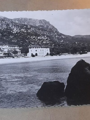 Vintage Easter postcard Corfu 1954 like new