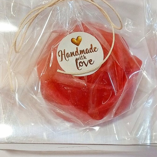 Handmade Rose-Shaped Decorative Aromatic Soap for Home