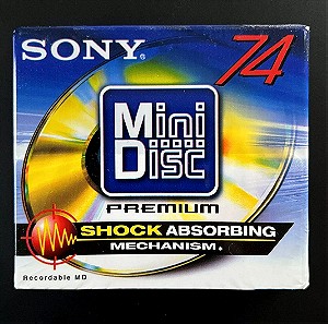 Minidisc Sony premium ( 6 τεμάχια σφραγισμένα )