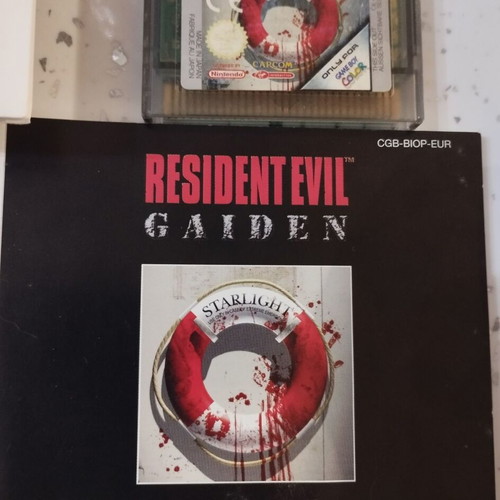 Resident Evil Gaiden Game Boy Color game like new, Greek edition