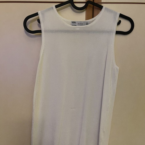 Zara twin set like new, white, size M