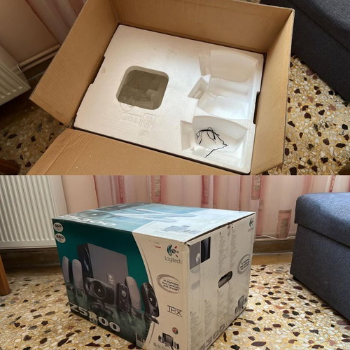 Logitech Z-5300 5.1 Surround Sound System like new