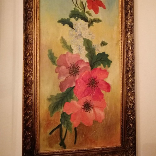 Vintage Wildflower Frame