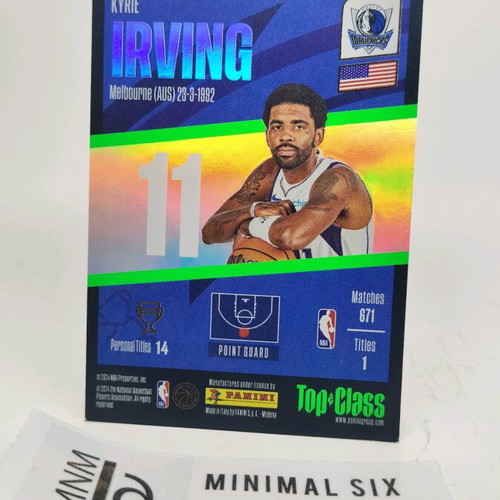 Kyrie Irving Winner NBA collectible card like new