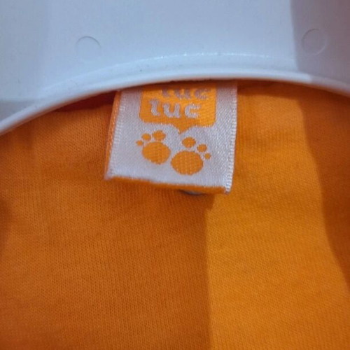 Tuc Tuc children's lightweight jacket, size 6 years, orange