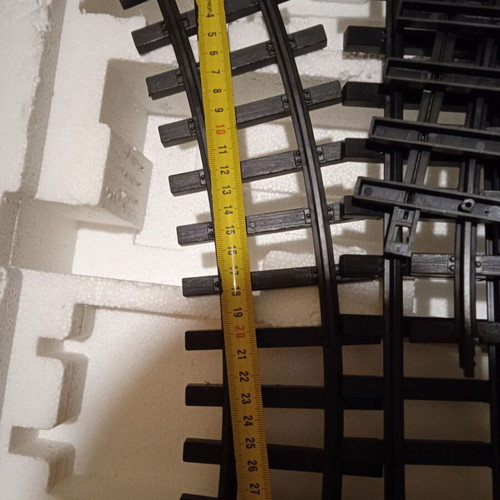 Train tracks like new 18 large pieces by New Bright