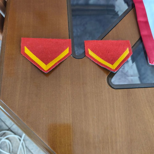 Rank Insignia Corporal 8A new, set of 2 pieces