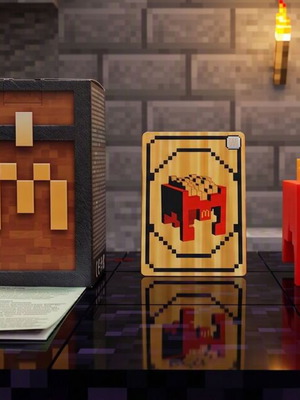 Minecraft x McDonald's Happy Meal παιχνίδι με κάρτα αχρησιμοποίητο κωδικό καινούργιο