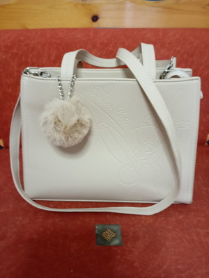 Disney beige shoulder and handbag