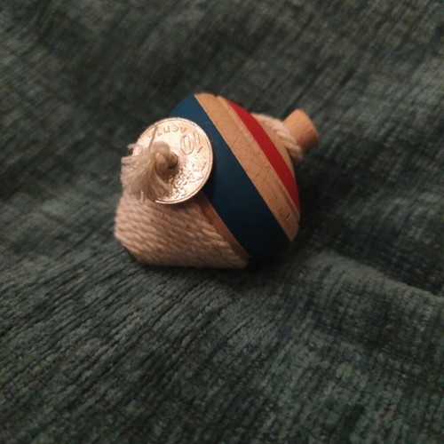 Spinning top used, one of the oldest toys