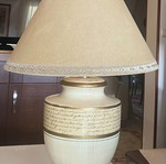 Table lamp like new, height 67 cm, width 50 cm