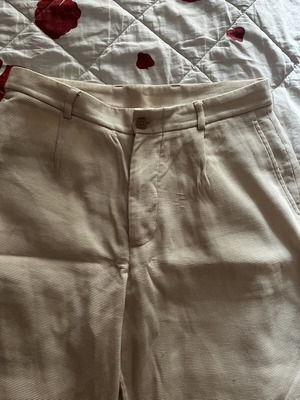 Zara men's beige bermuda shorts size 42