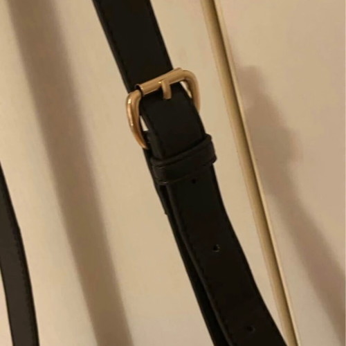 Zara black crossbody shoulder bag