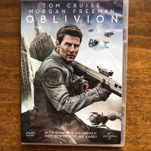 Oblivion DVD used with Greek subtitles