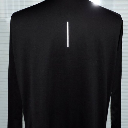 Nike men's black long sleeve running shirt XL like new