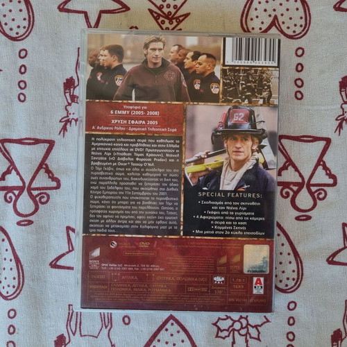 Rescue Me Season 1 DVD box set like new, subbed