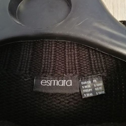 Pullover size S used, black in very good condition