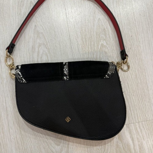 Call It Spring black shoulder bag used with removable chain strap