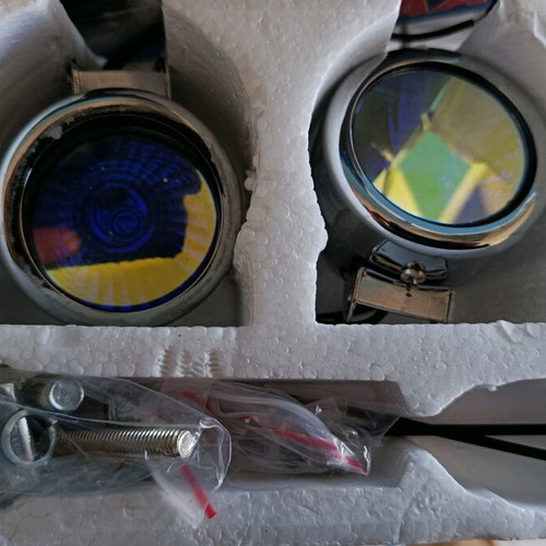 Fog lights new for car or motorcycle, excellent quality