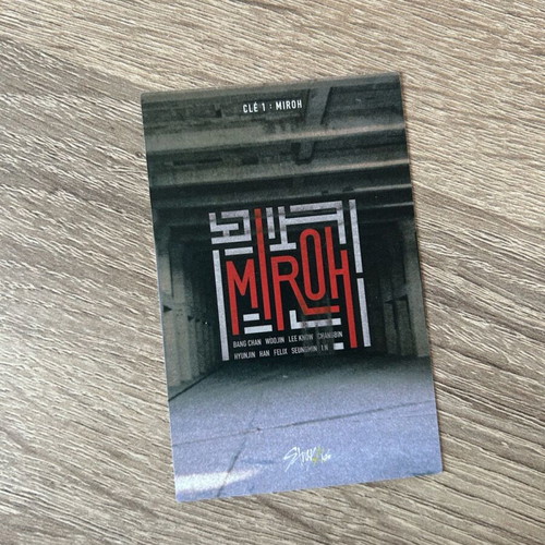 Stray Kids Miroh Hyunjin Limited POB Photocard official in excellent condition