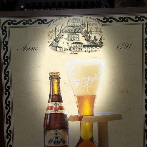 Kwak collectible promotional frame