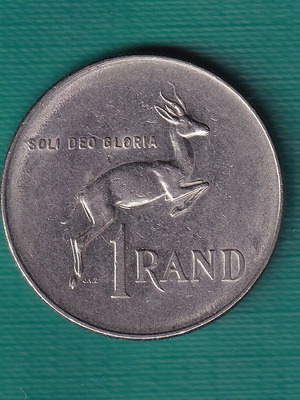 Νόμισμα South Africa 1 Rand 1977 μεταχειρισμένο SC29