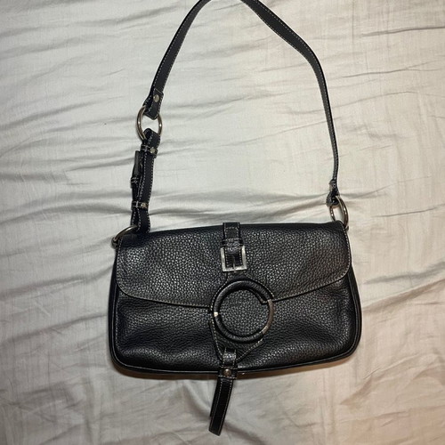 Barbara Milano shoulder bag handmade genuine leather in excellent condition