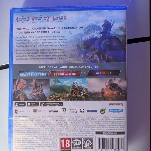 The Witcher Complete Edition PS5 game